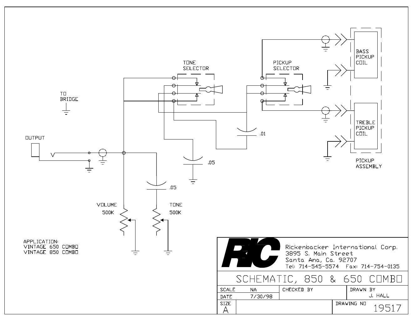 rickenbacker 650 850 300 capri guitar wiring diagram