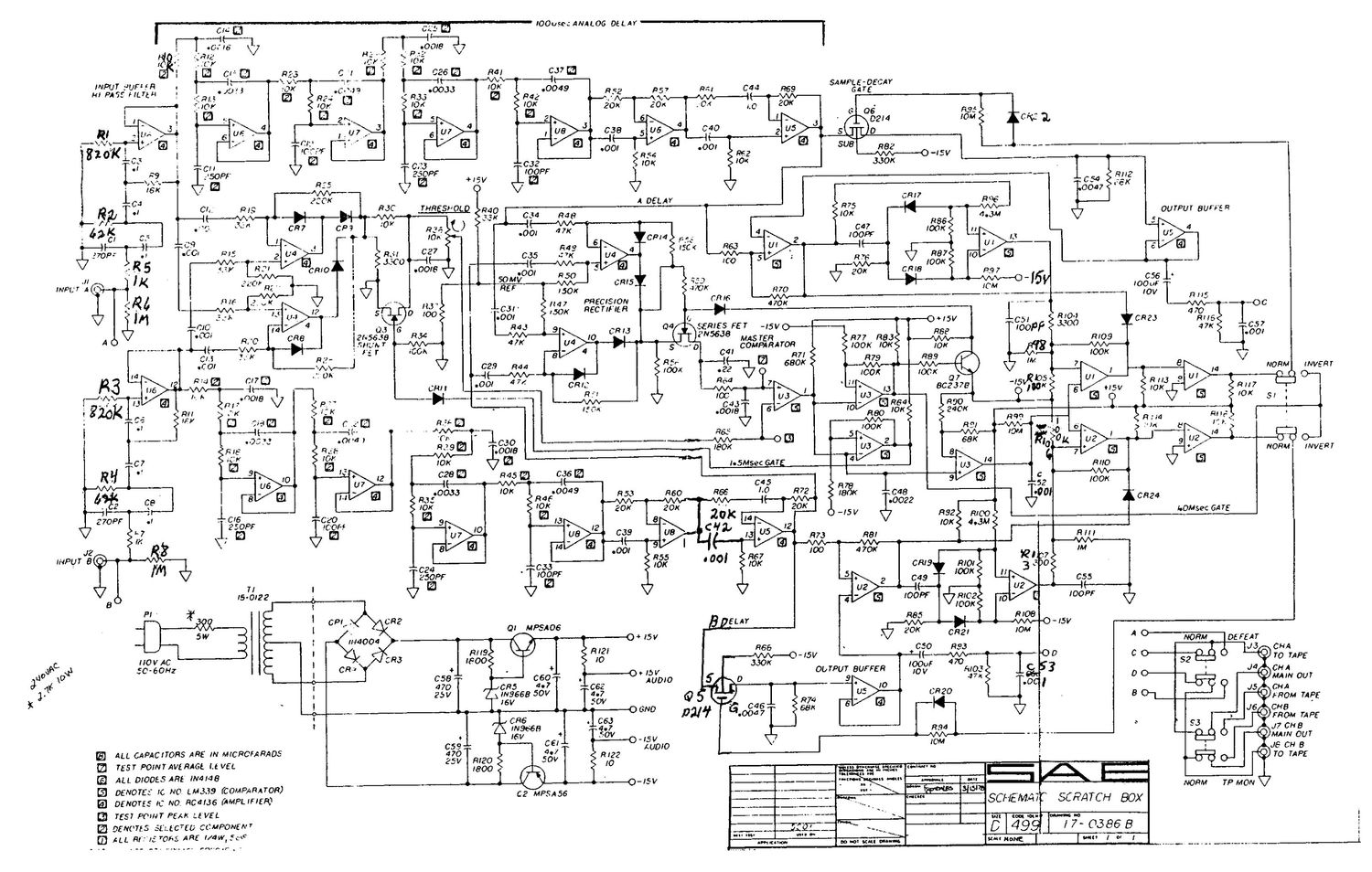 sae 5000 schematic