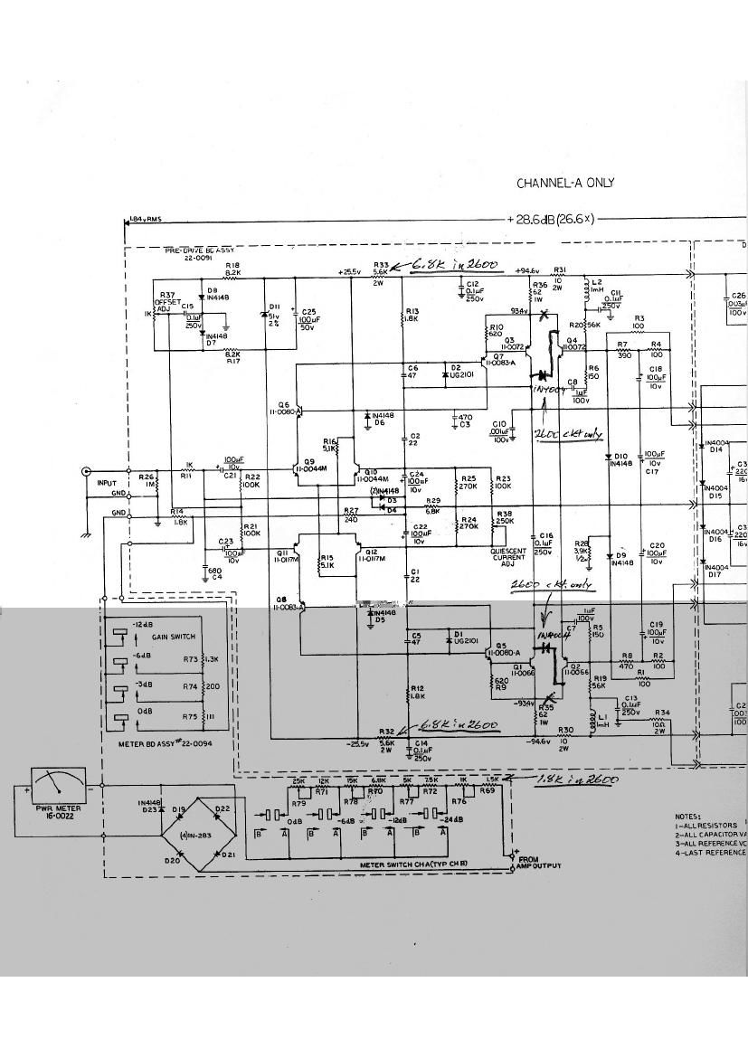 sae mark 2500 schematic