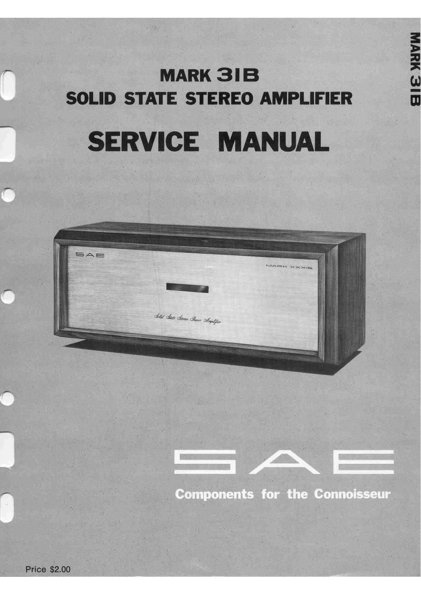 sae mark 31 b service manual