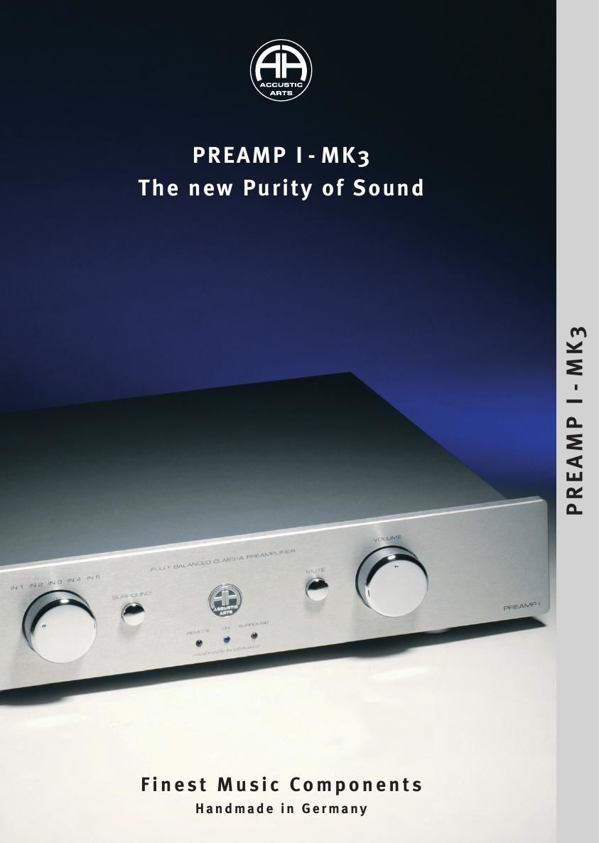 sae preamp 1 mk3 brochure