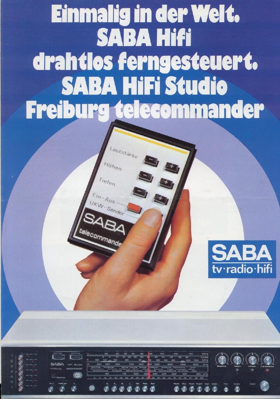 saba freiburg telecommander brochure