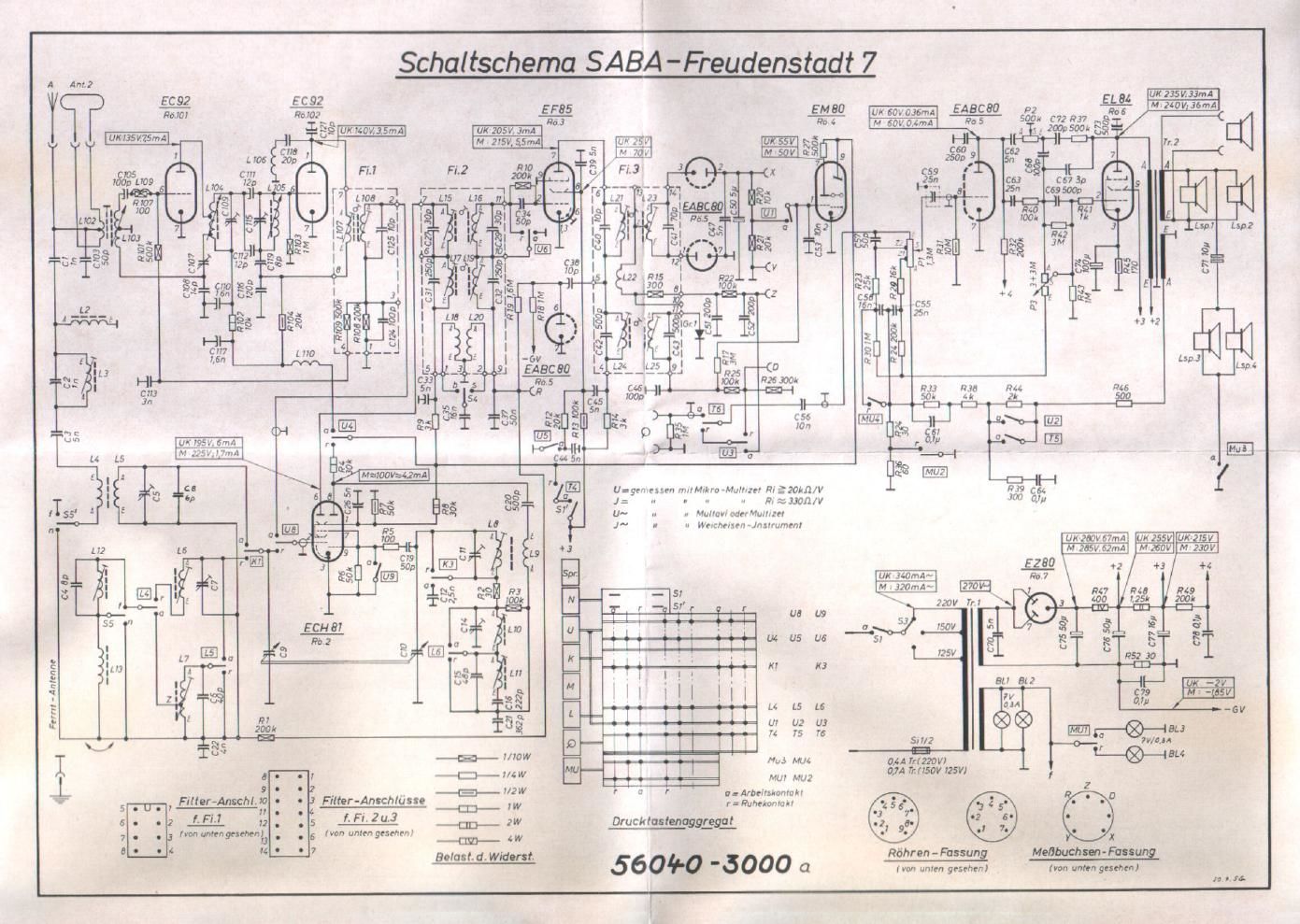 saba freudenstadt 7 service manual