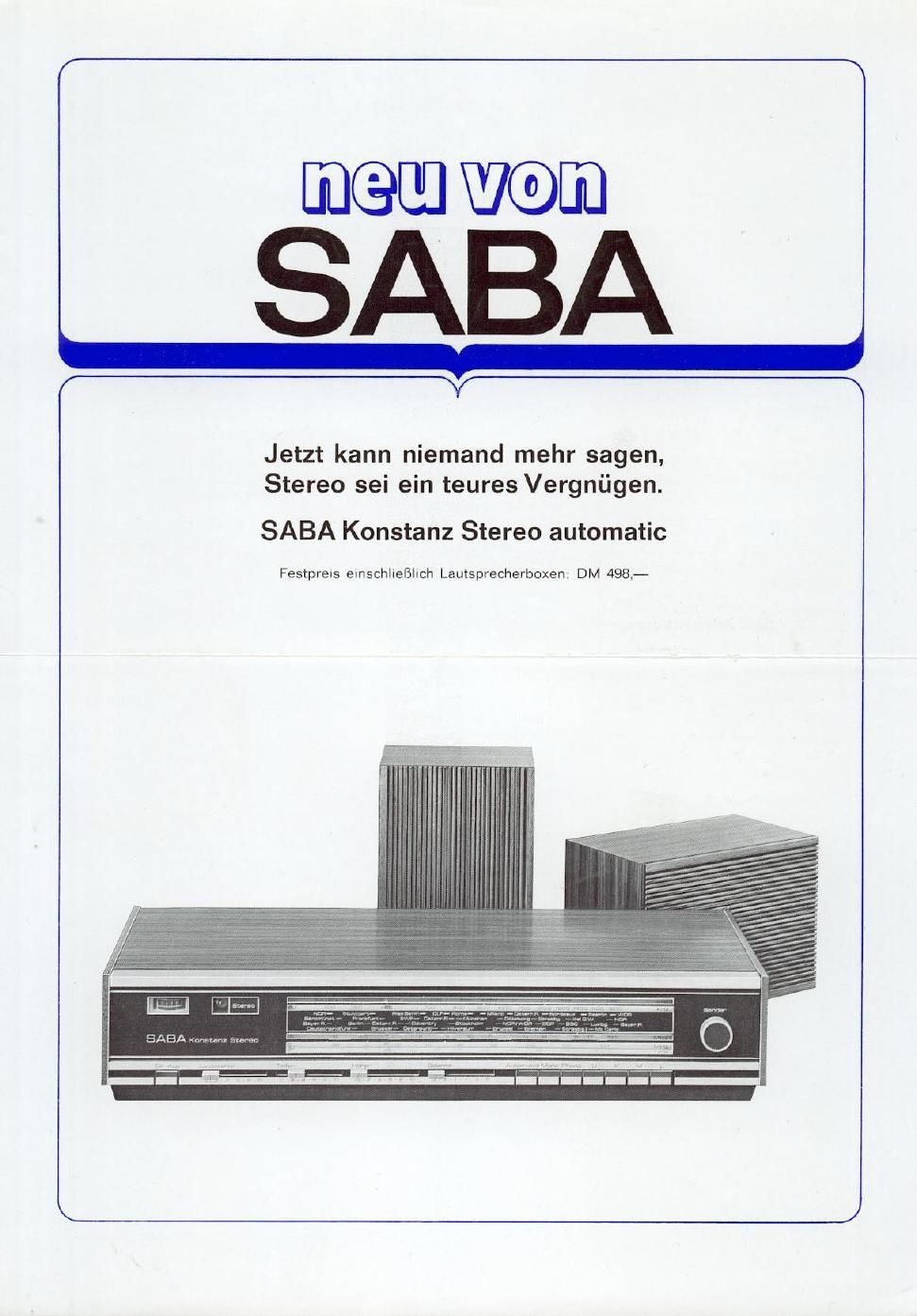 saba konstanz automatik brochure