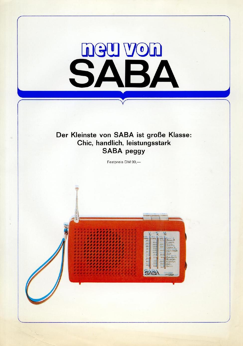 saba peggy brochure