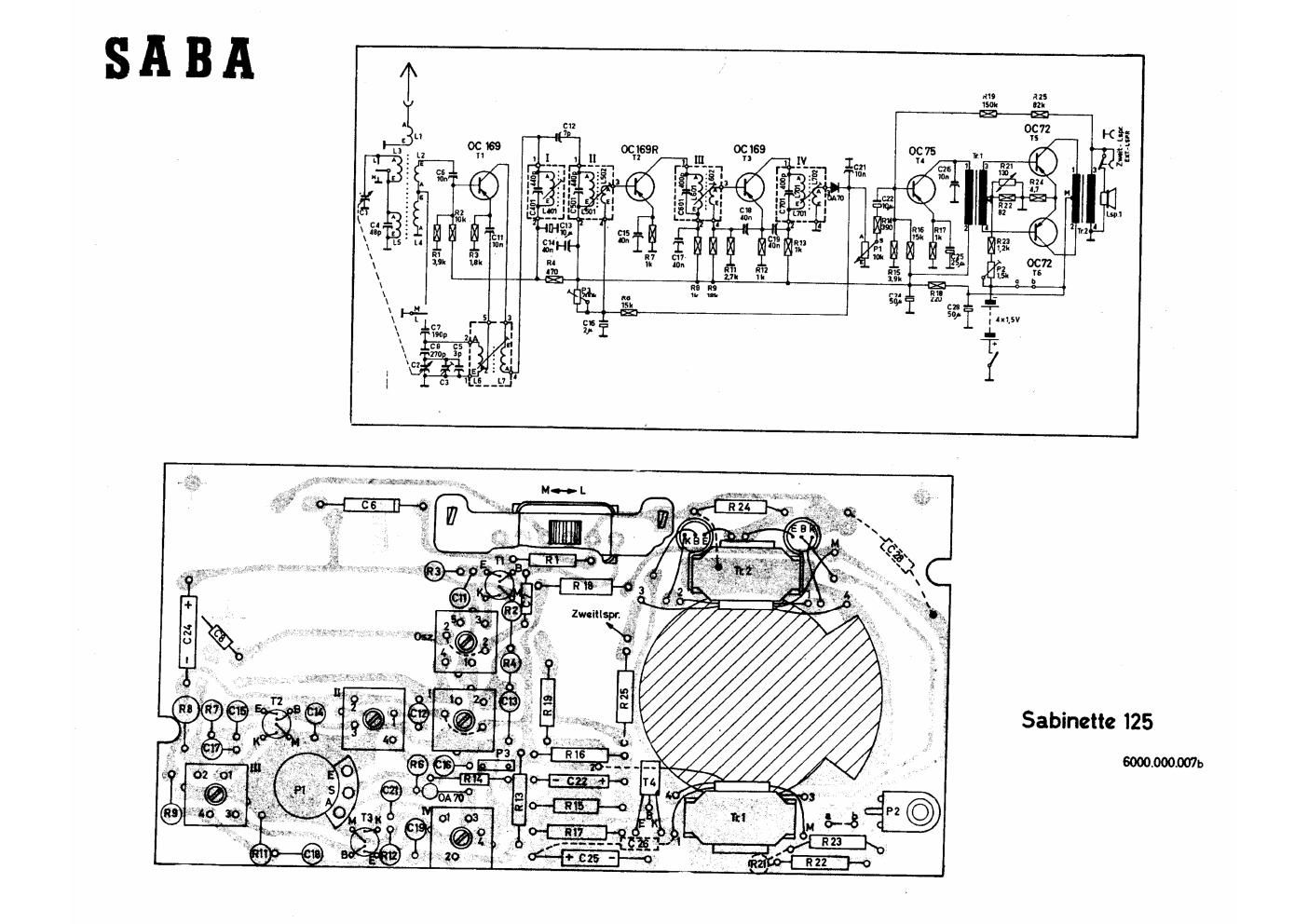 saba sabinette 125 schematic