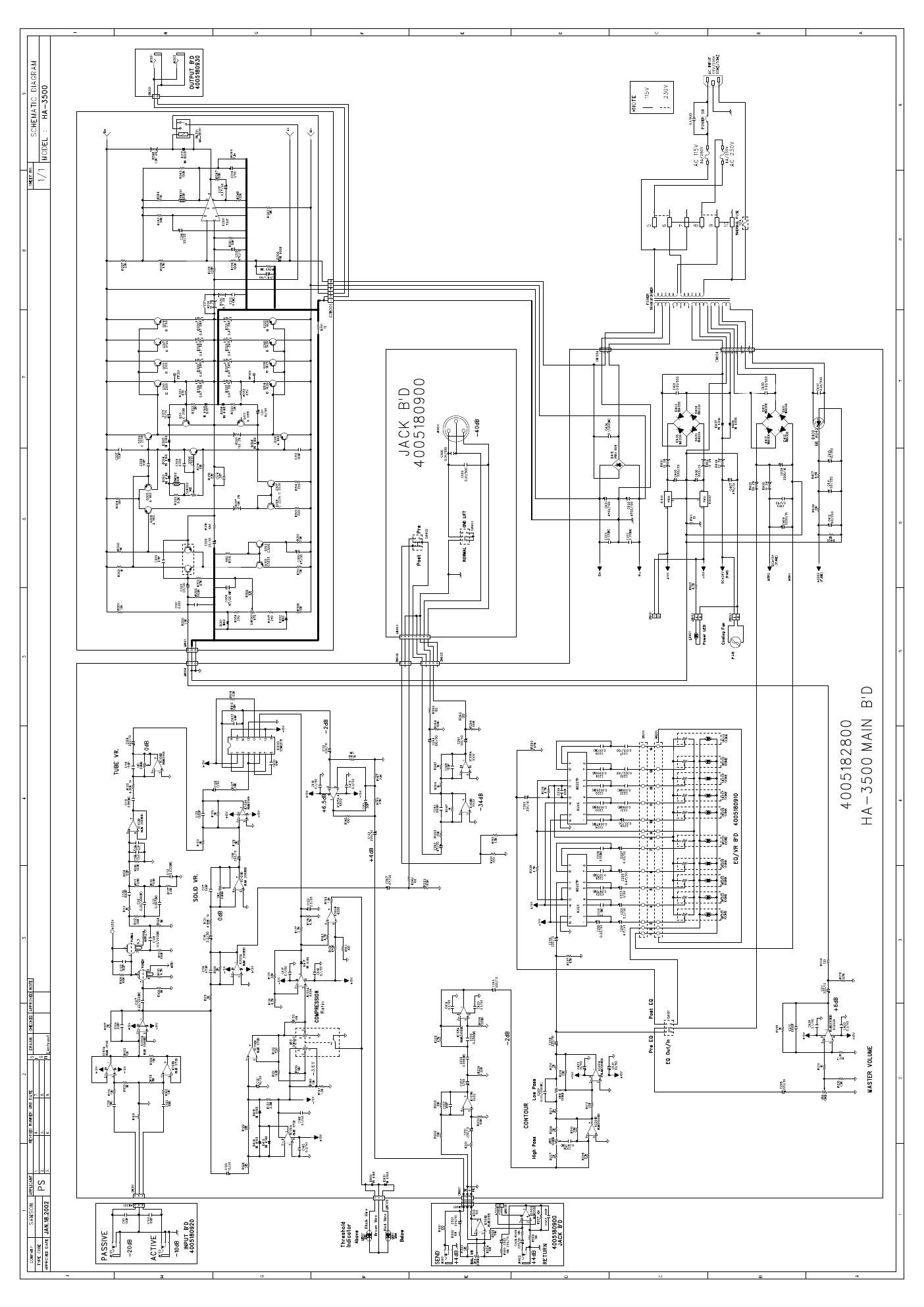 samson ha3500 schematics