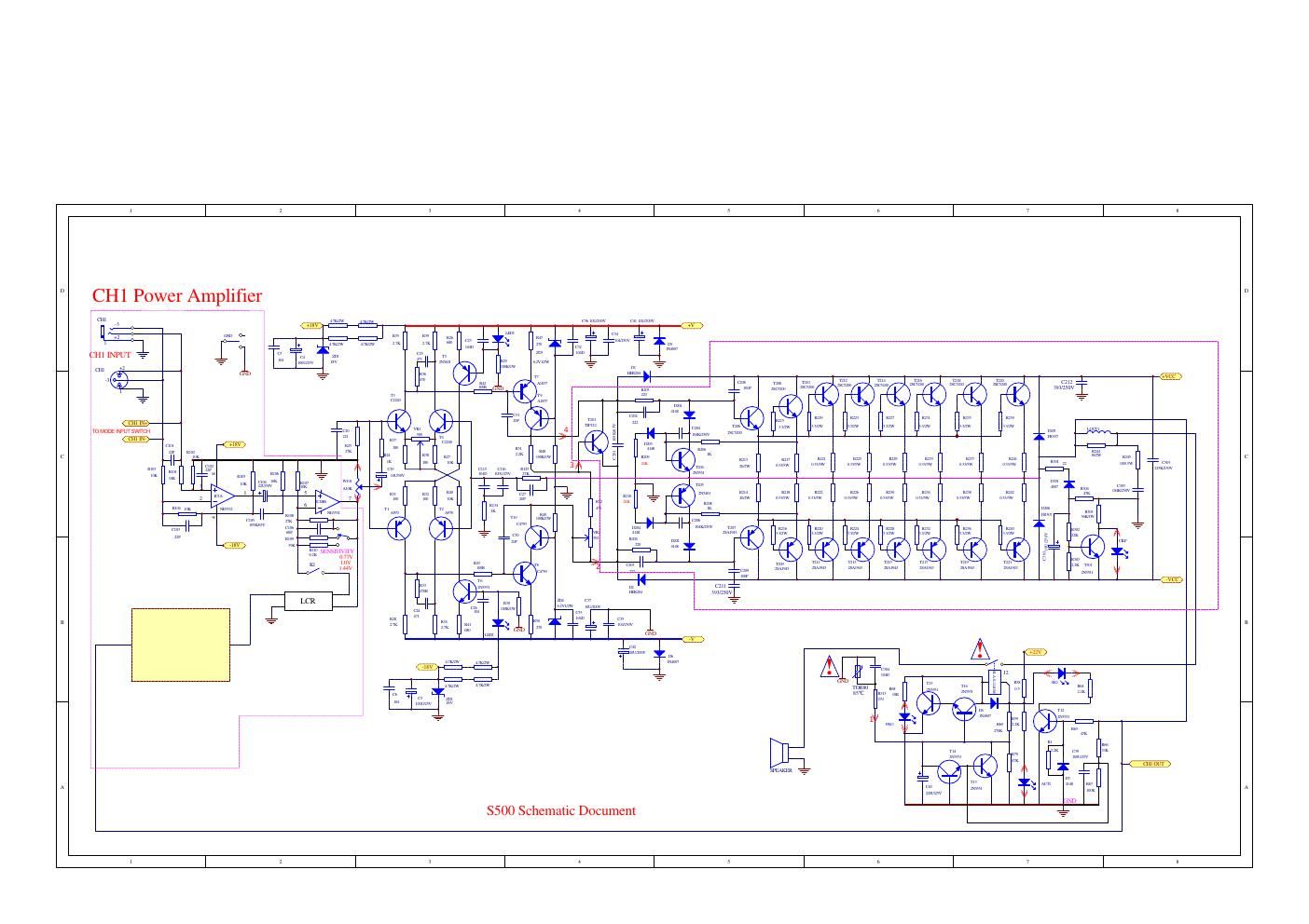 Samson s500 schematics