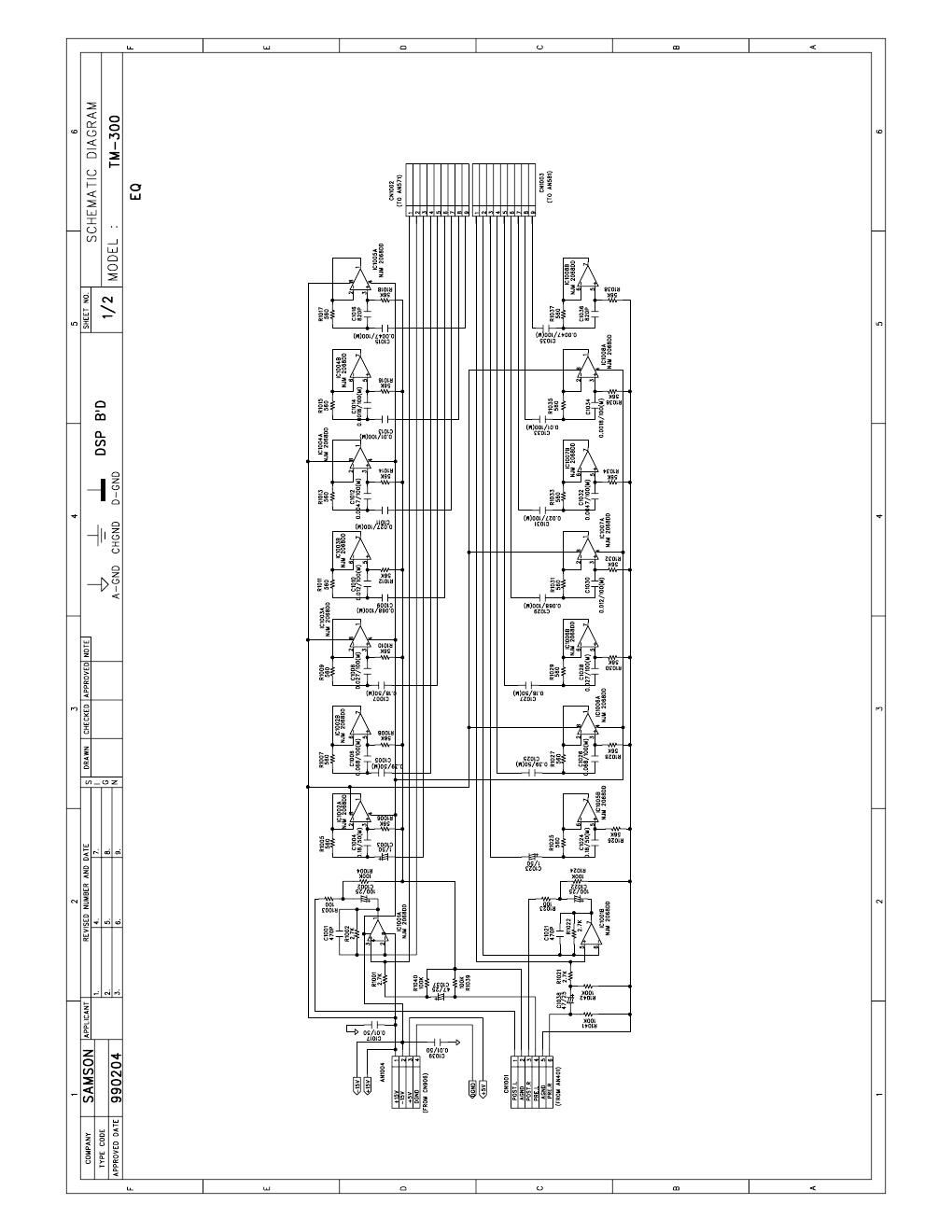 samson tm300 mixer schematics