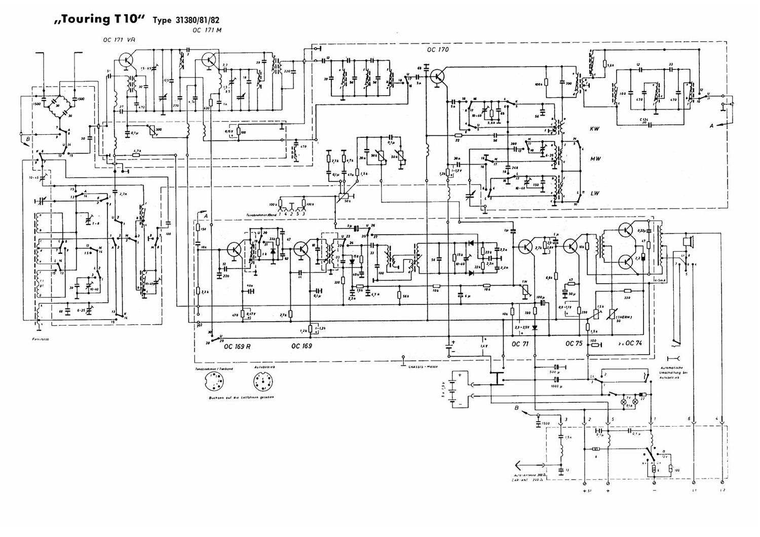 Schaub Lorenz Touring T10 Schematic