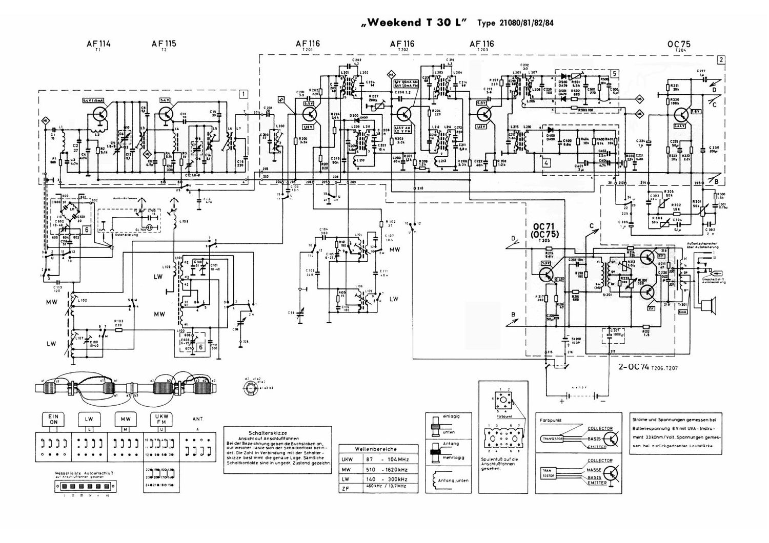 Schaub Lorenz Weekend T30L Schematic