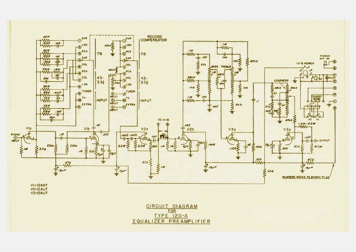 Scott 120A Schematic