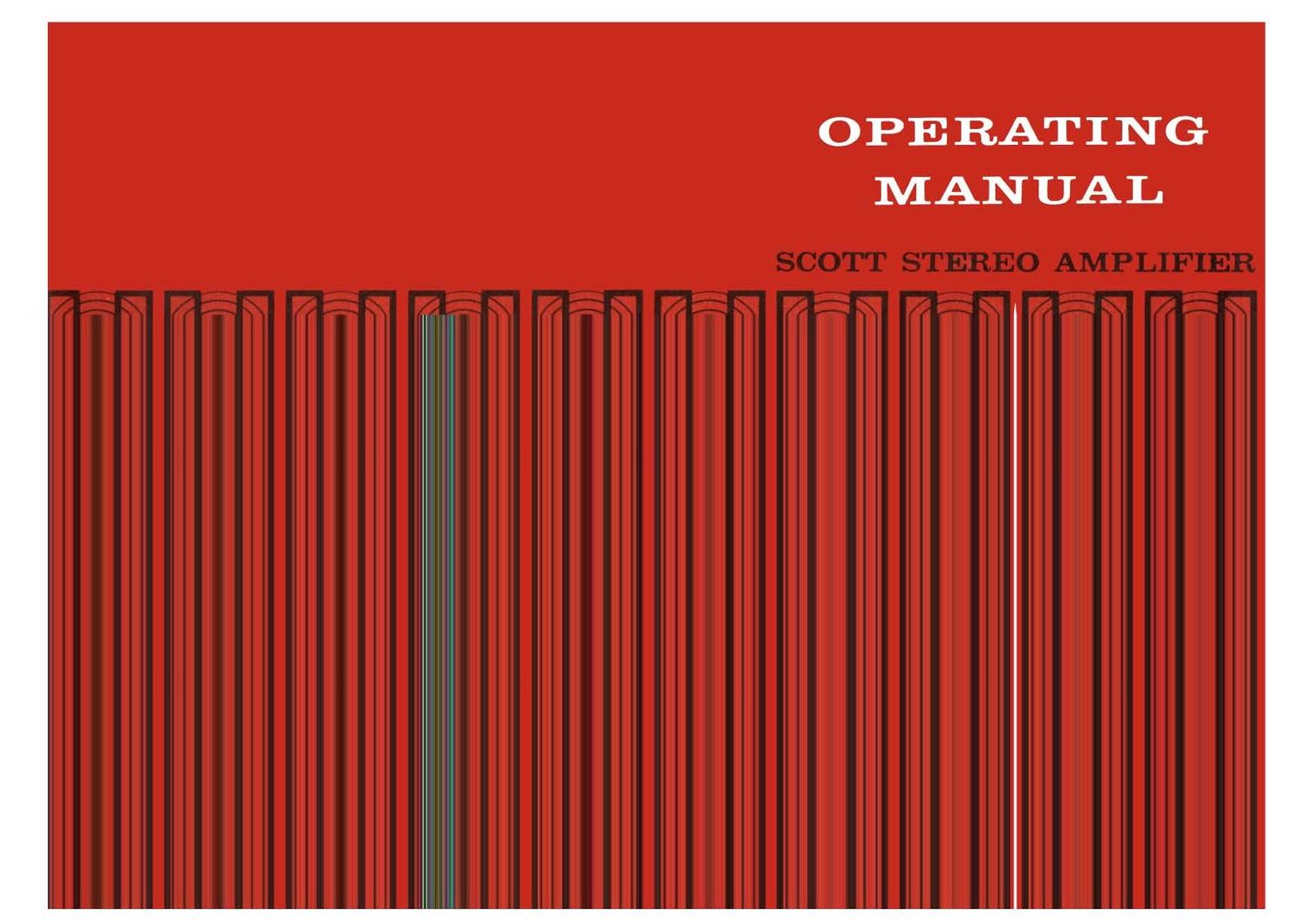 Scott 200B Owners Manual