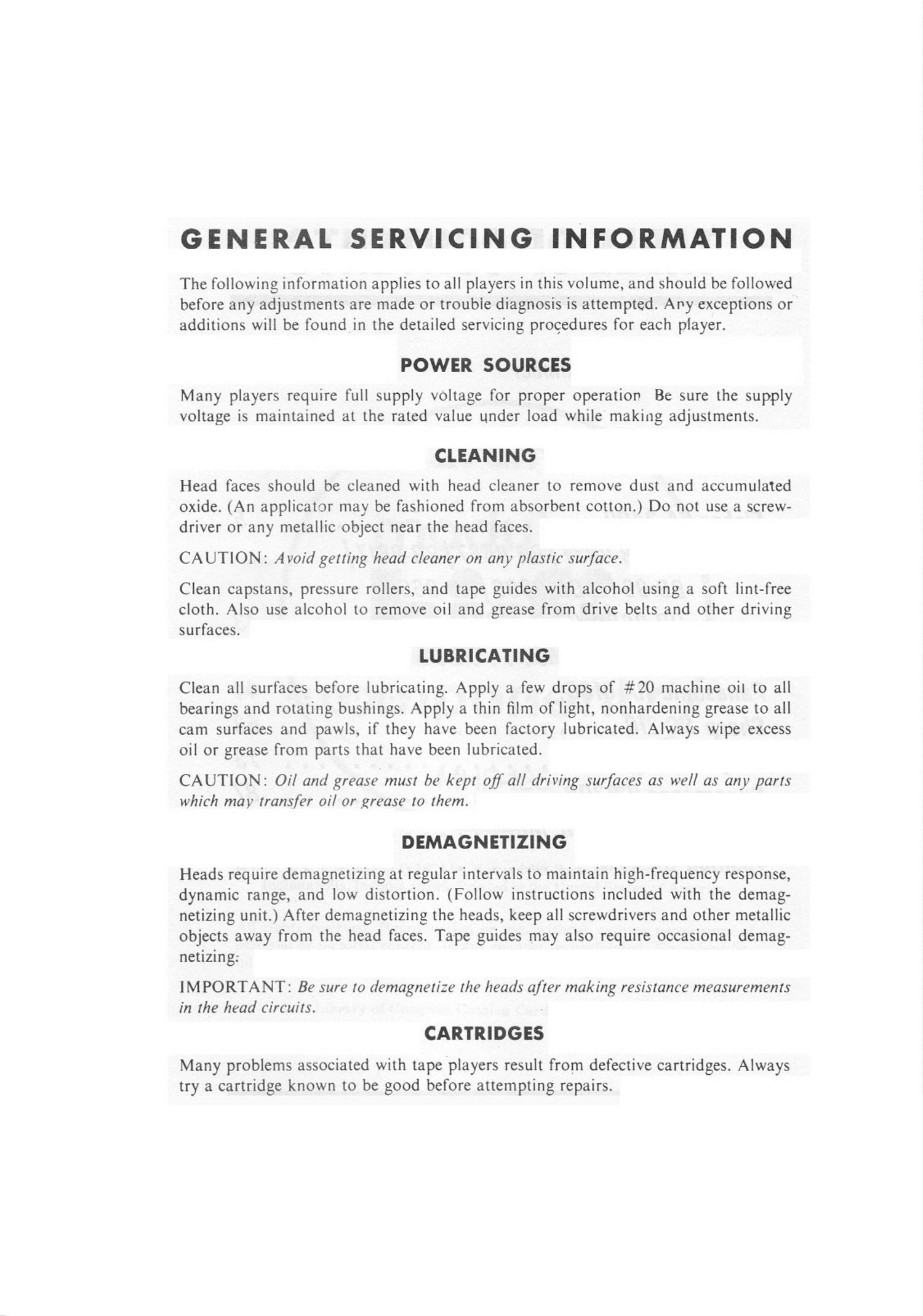Scott 480A Service Manual
