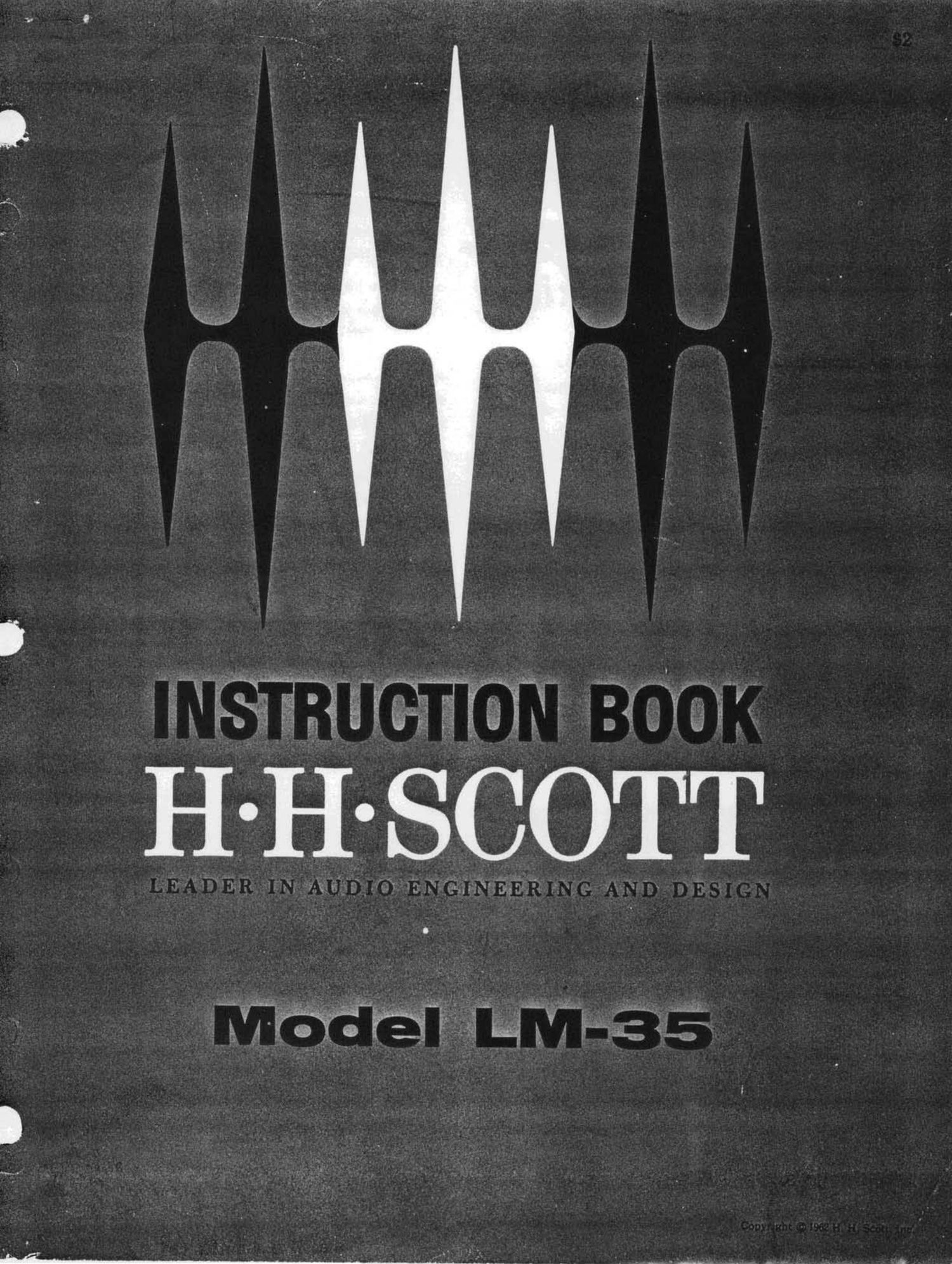 Scott LM 35 Assembly Manual