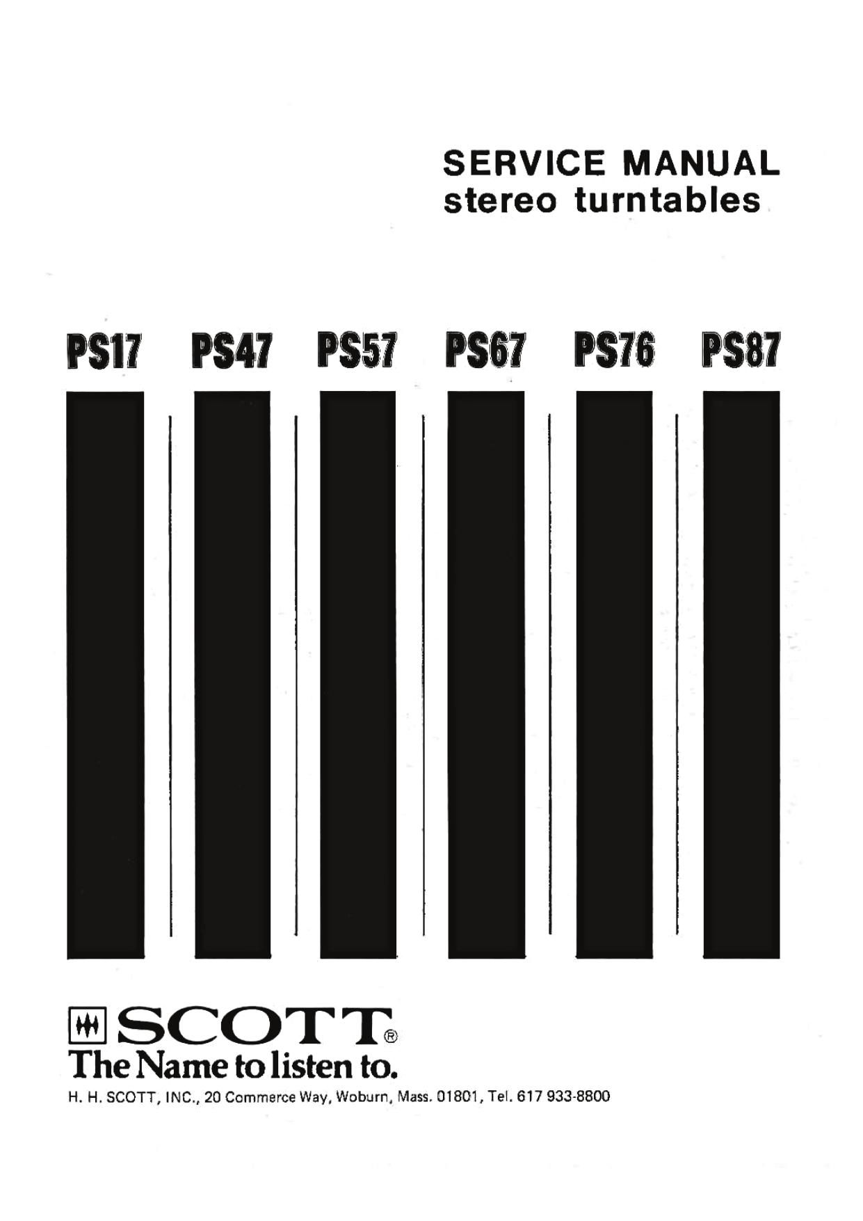 TURNTABLE BELT FOR SCOTT PS-17A PS-18 PS-22 PS-47 PS-48A PS-57 