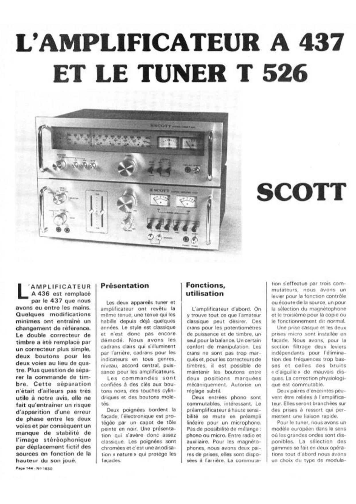 Scott A437 T526