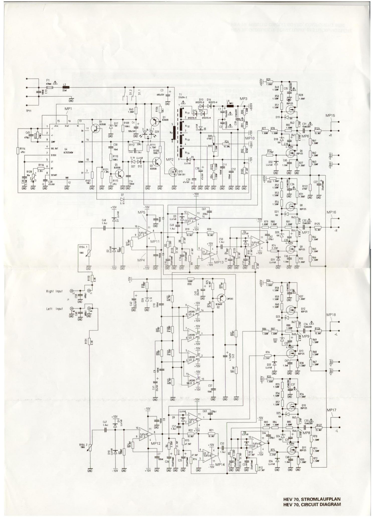 sennheiser hev 70 schematic