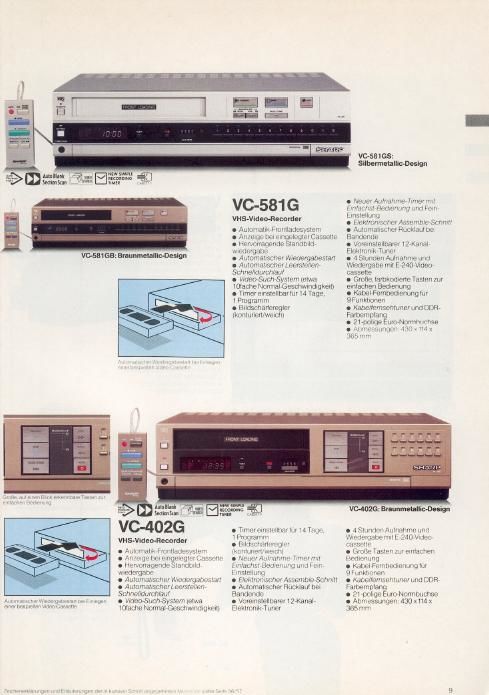 sharp catalogue 1985 86 audio tv video