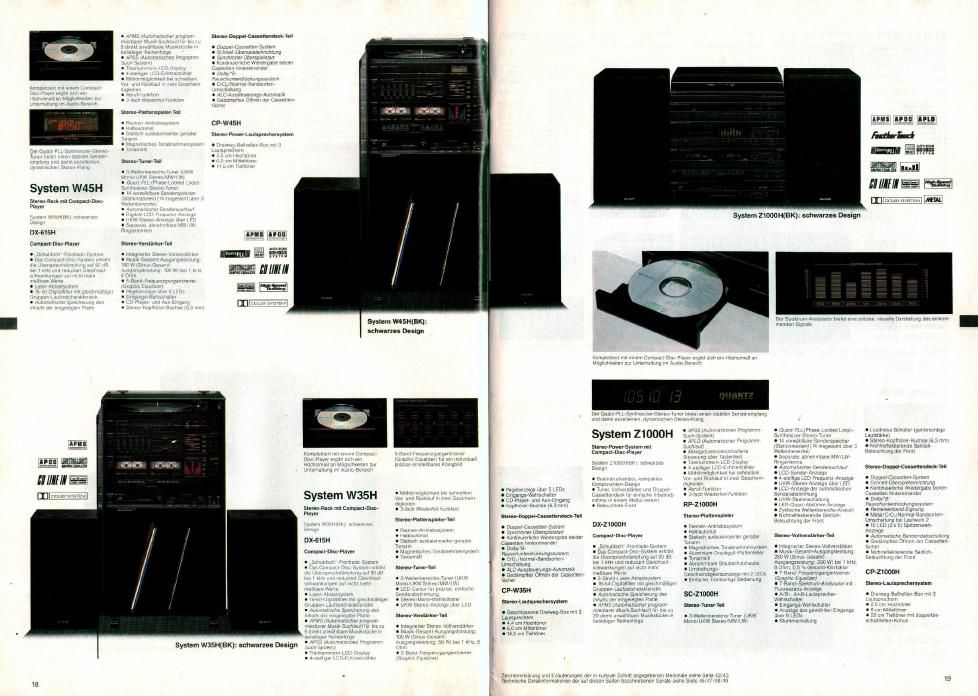 sharp catalogue 1987 88 audio tv video