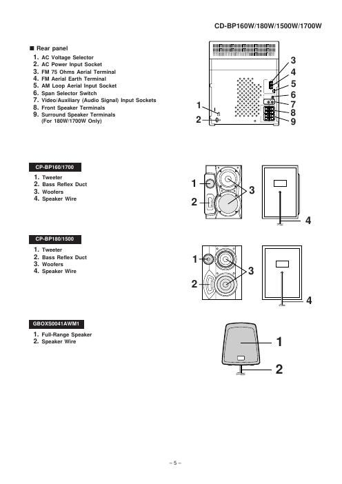 sharp cd bp 1500 w service manual