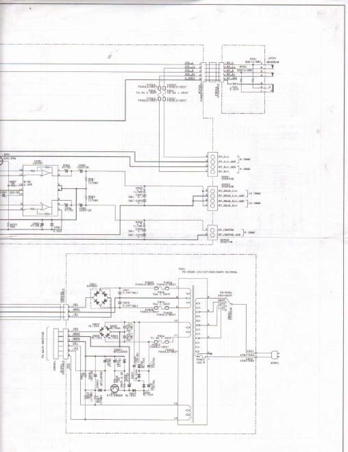 sharp cd c 480w schematic power b