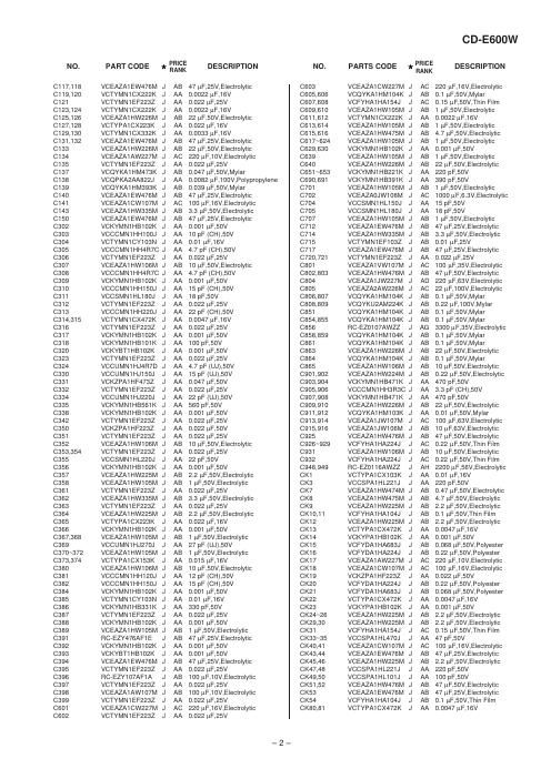 sharp cd e 600 w service manual