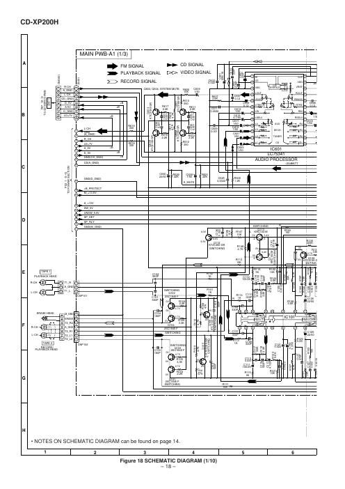 sharp cd xp 200h schematic dig