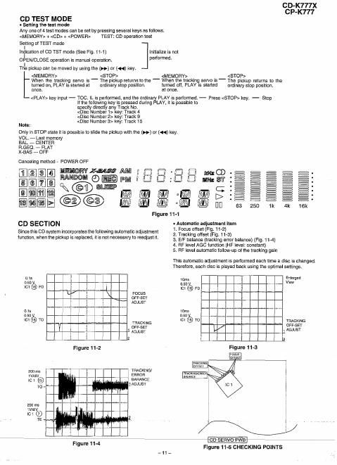 sharp cp k 777 service manual