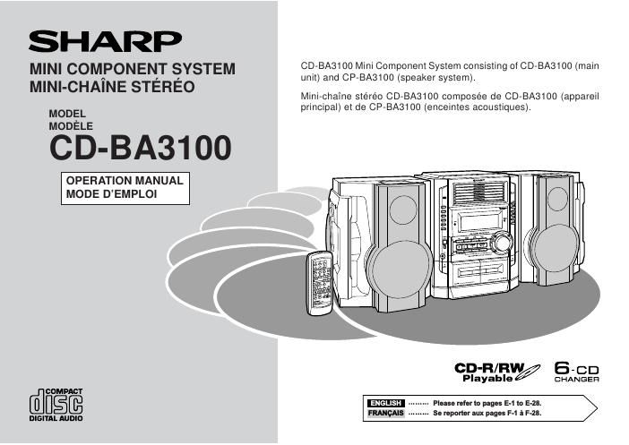 sharp md c 2 h service manual