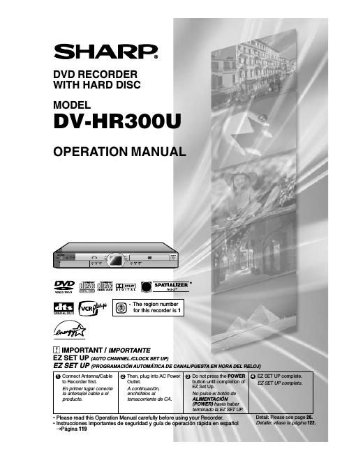 sharp md x 3 h owners manual