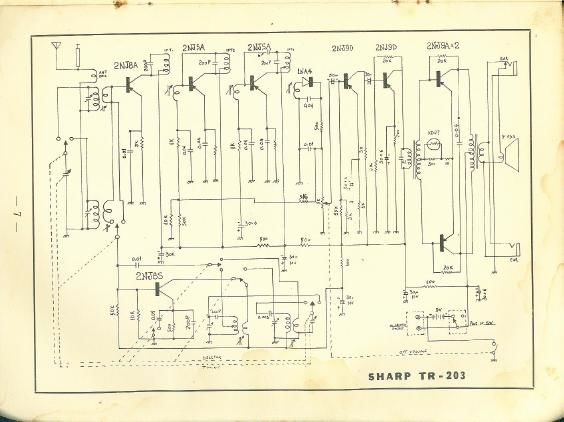 sharp tr 203