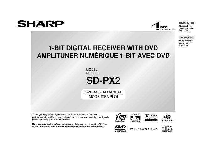 sharp xl hp707 en