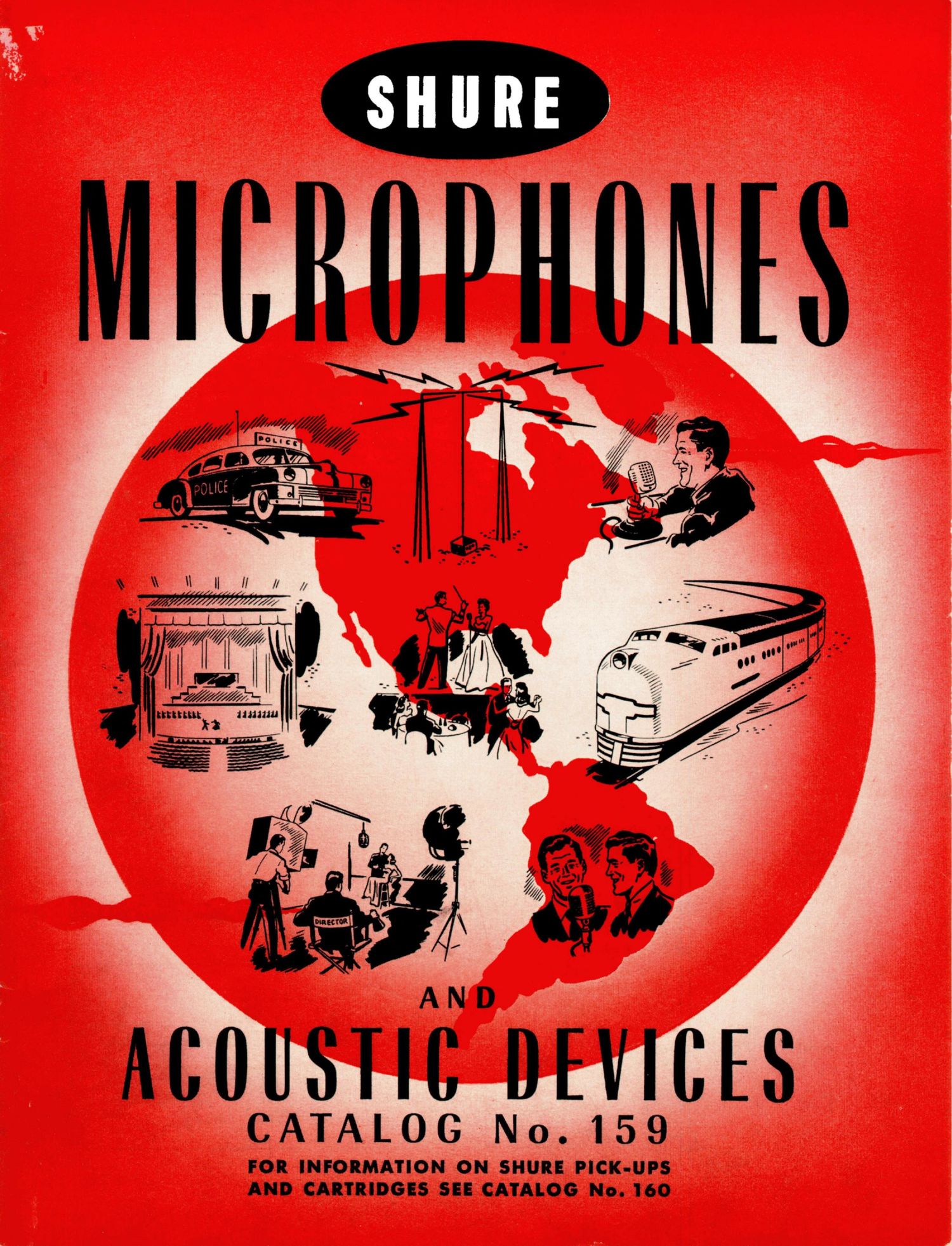 shure 1949 catalogue microphones