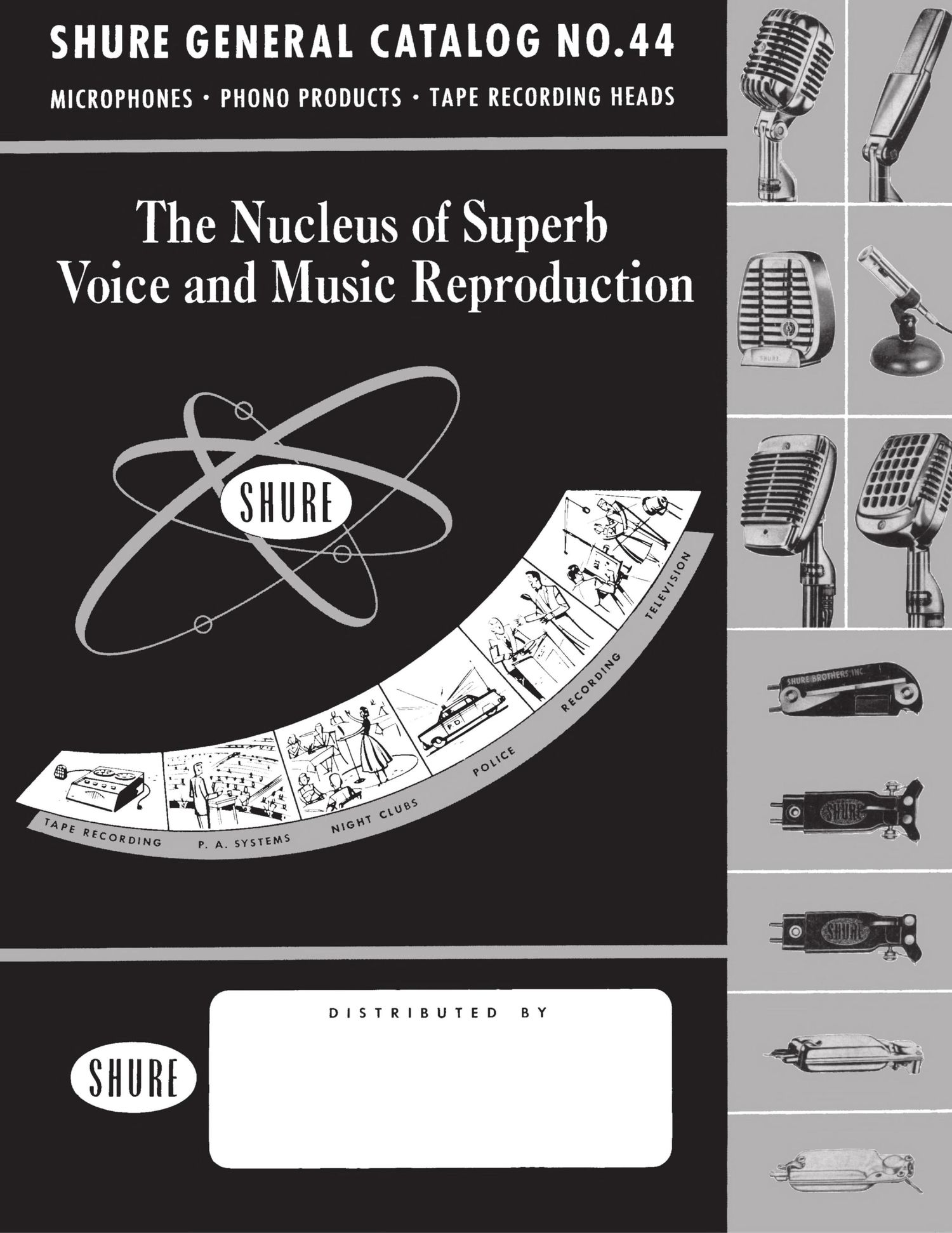 shure 1954 catalogue