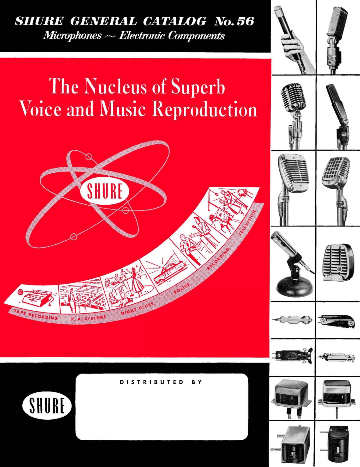 shure 1956 catalogue