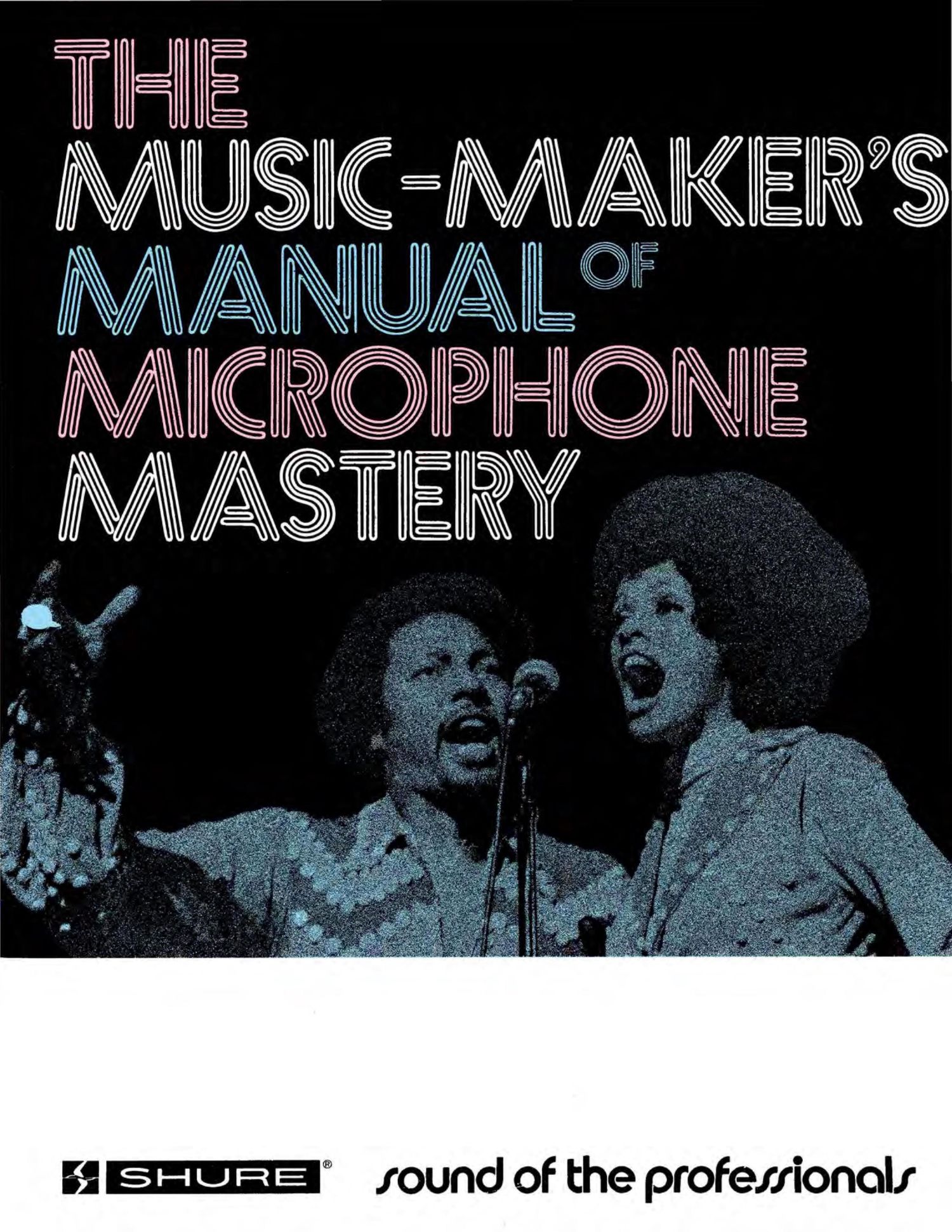 shure 1974 catalogue microphone mastery