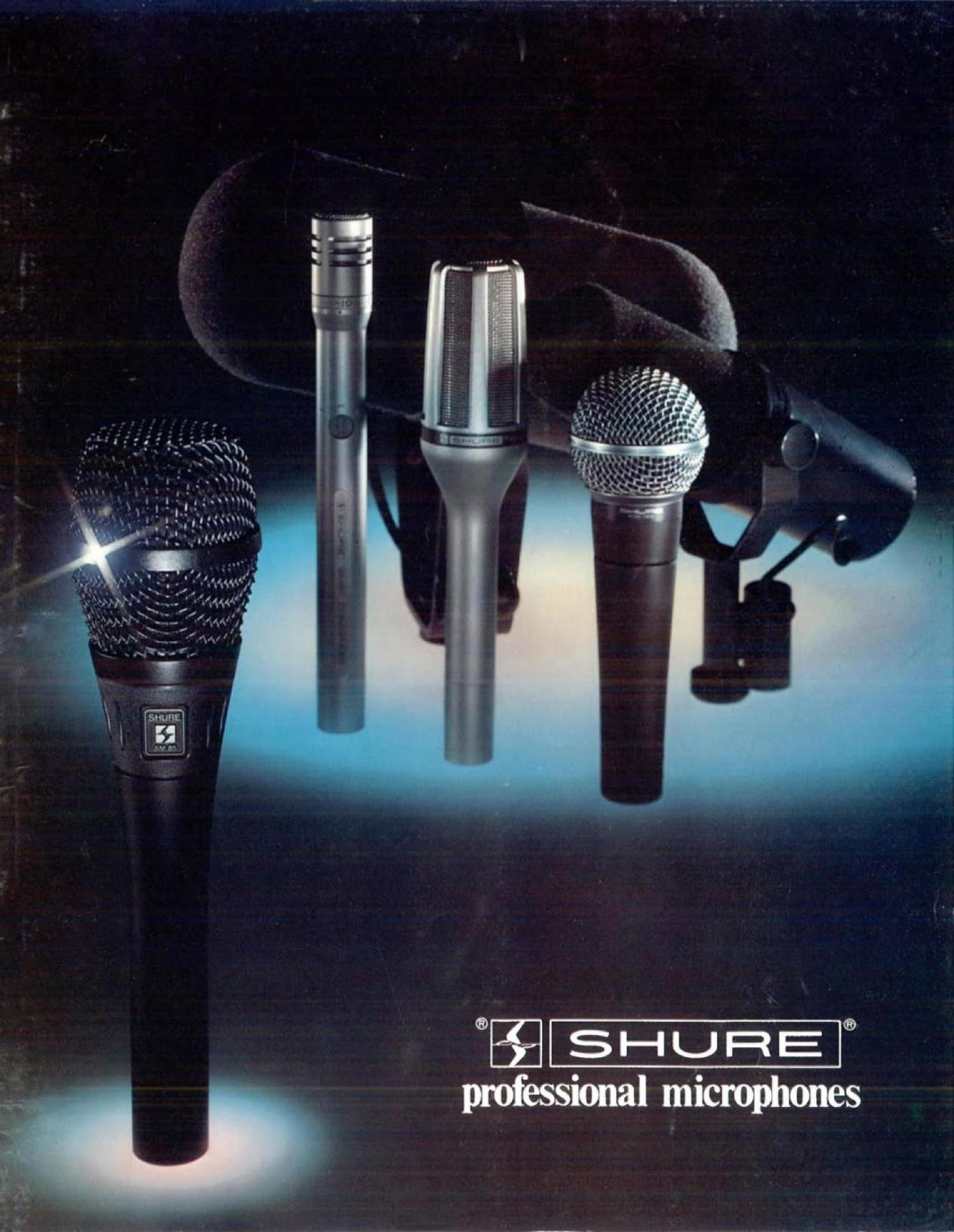 shure 1981 catalogue professional microphones