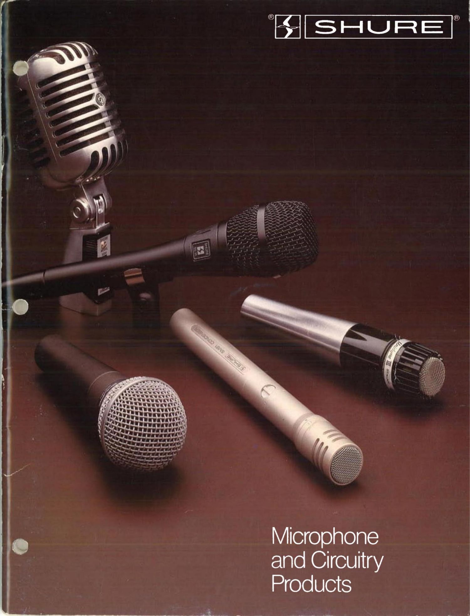 shure 1982 catalogue microphone circuitry products