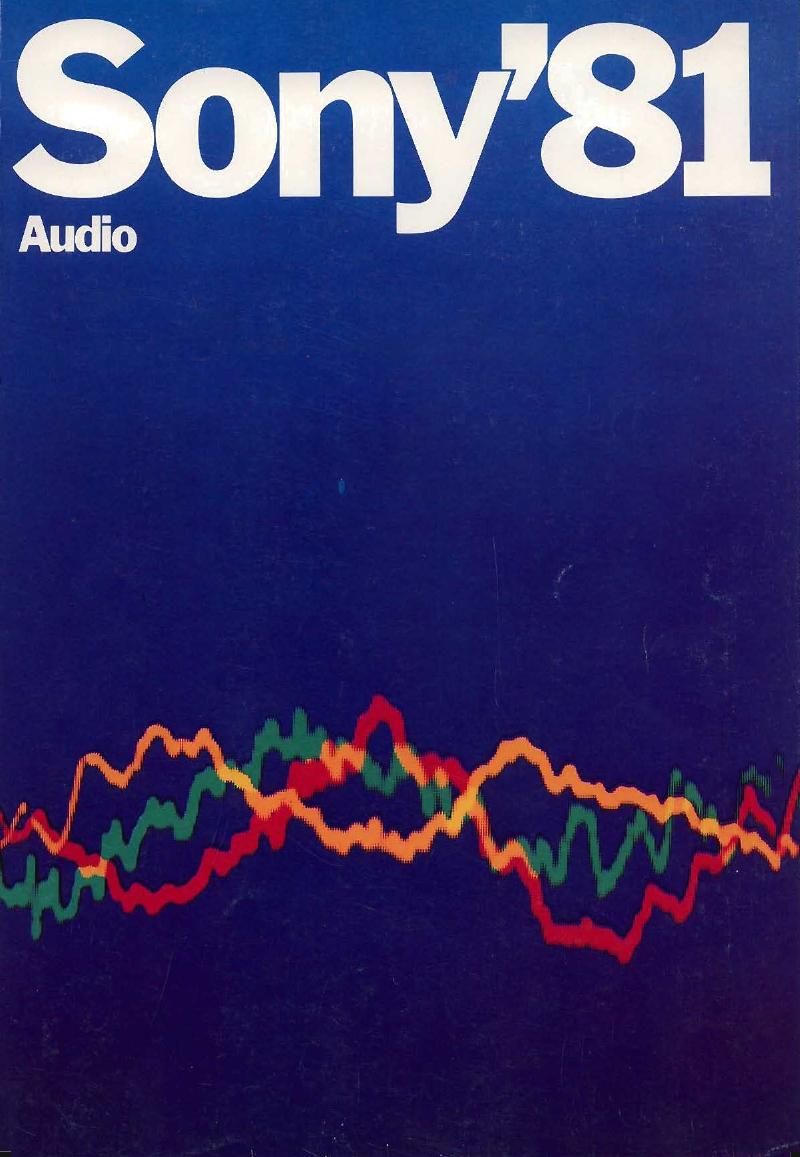 Sony 81 Catalog
