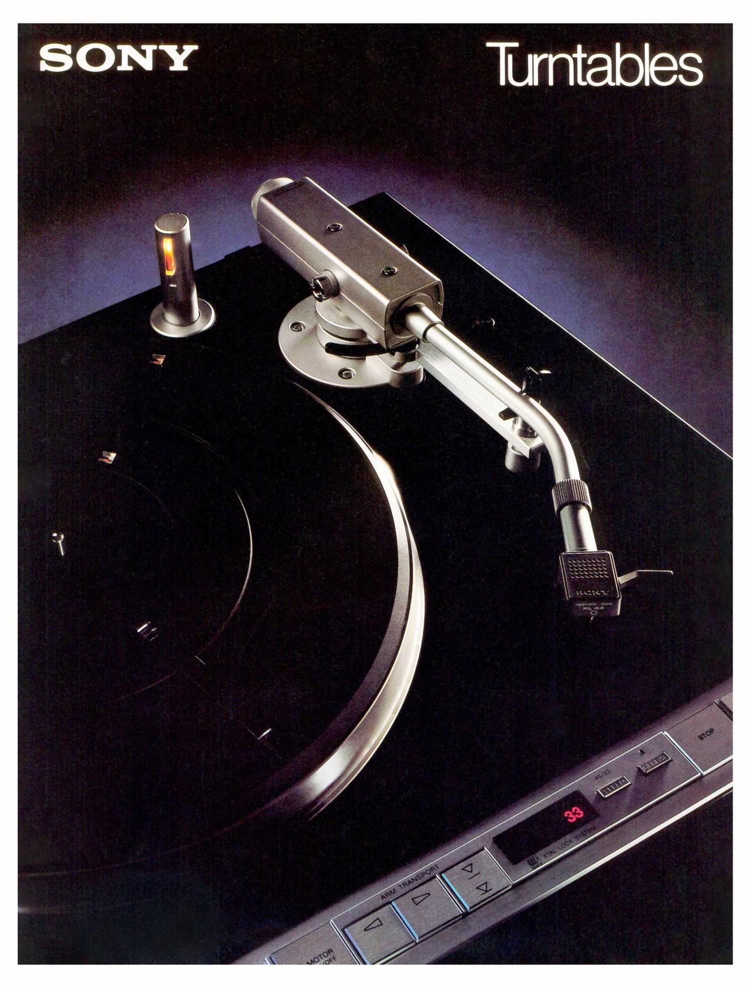 Sony Turntables 1980 Catalog
