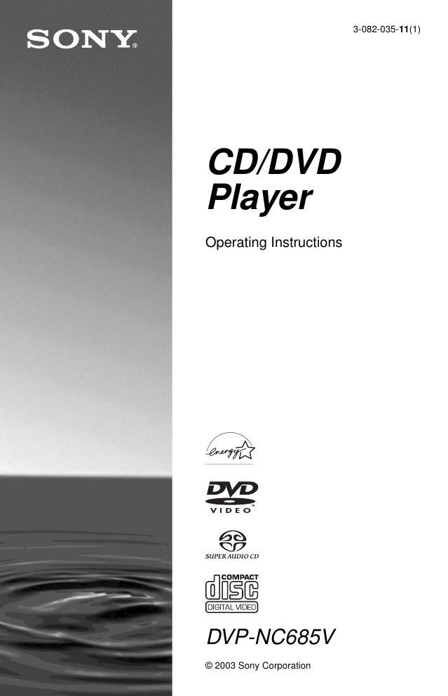 sony dvpnc 685 v owners manual