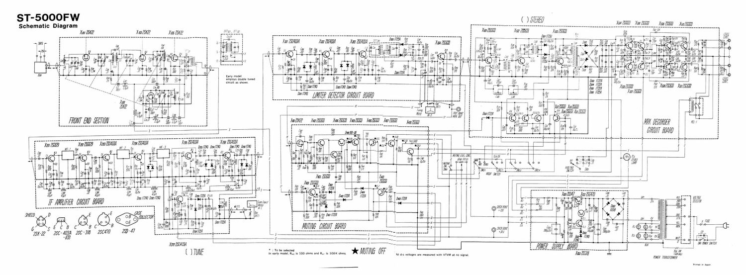 sony st 5000 fw schematic