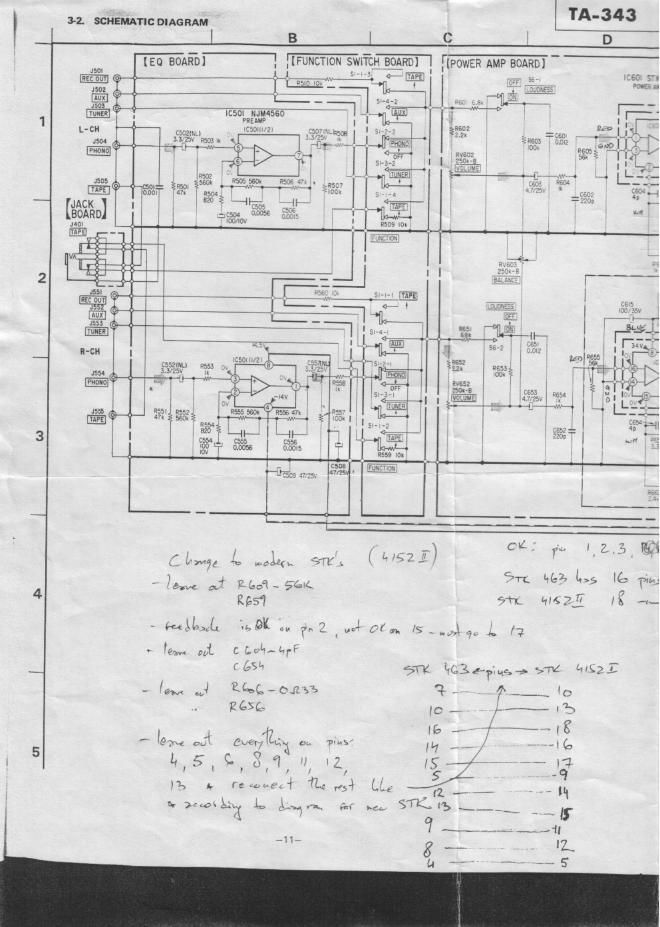 sony ta 343 schematics