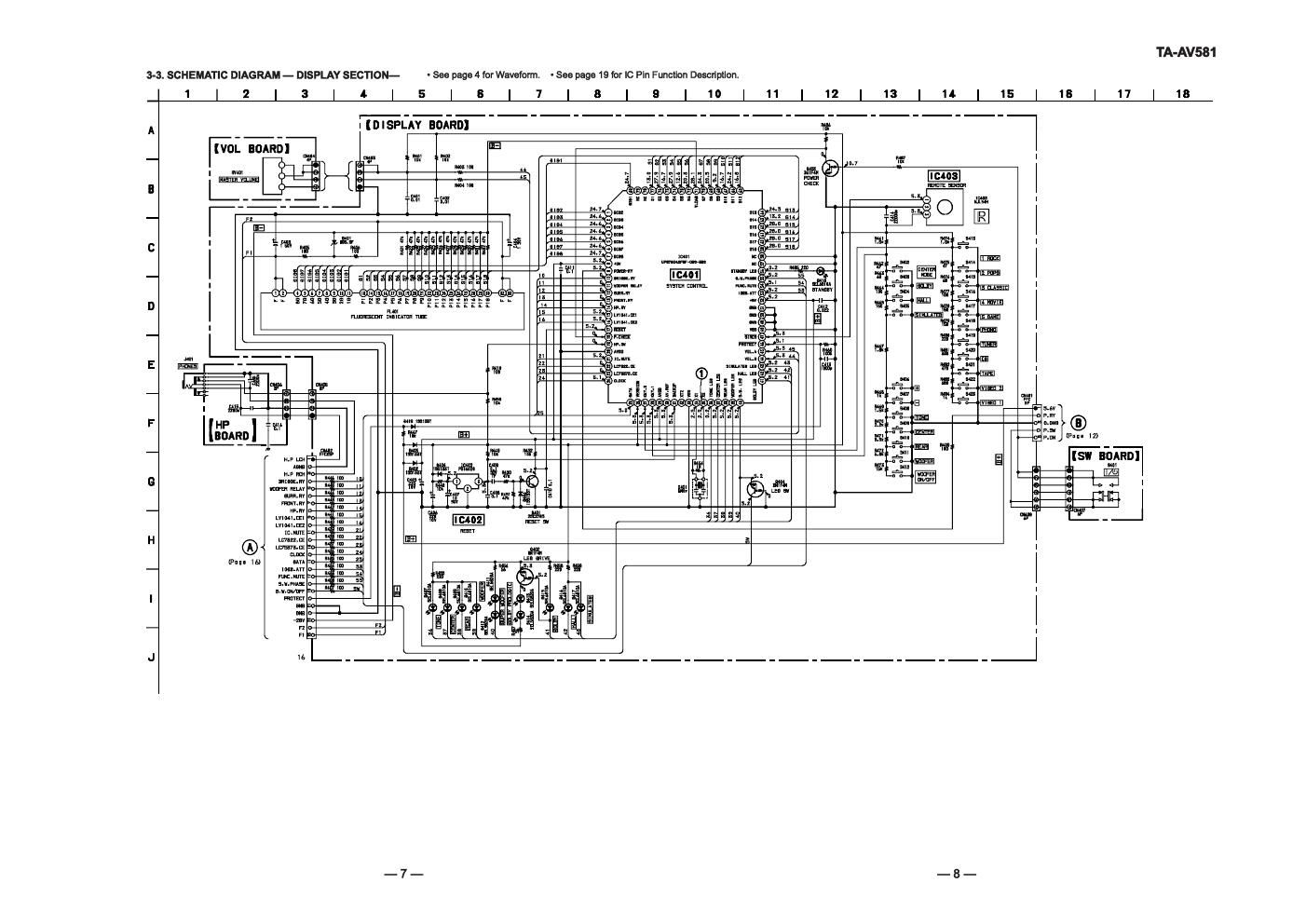 sony ta av 581 schematics