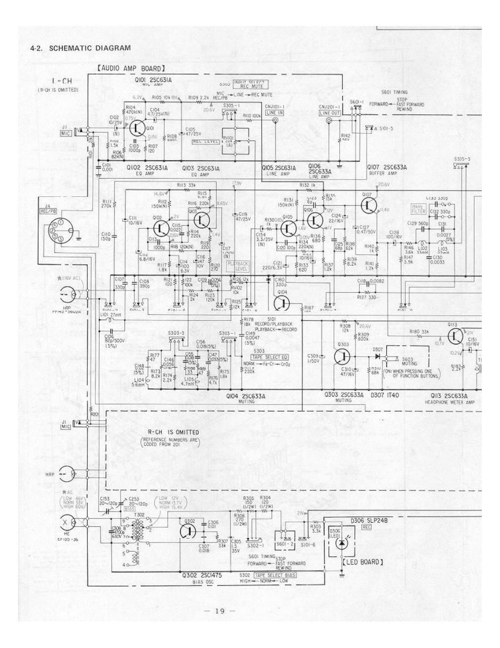 sony tc 188 schematic