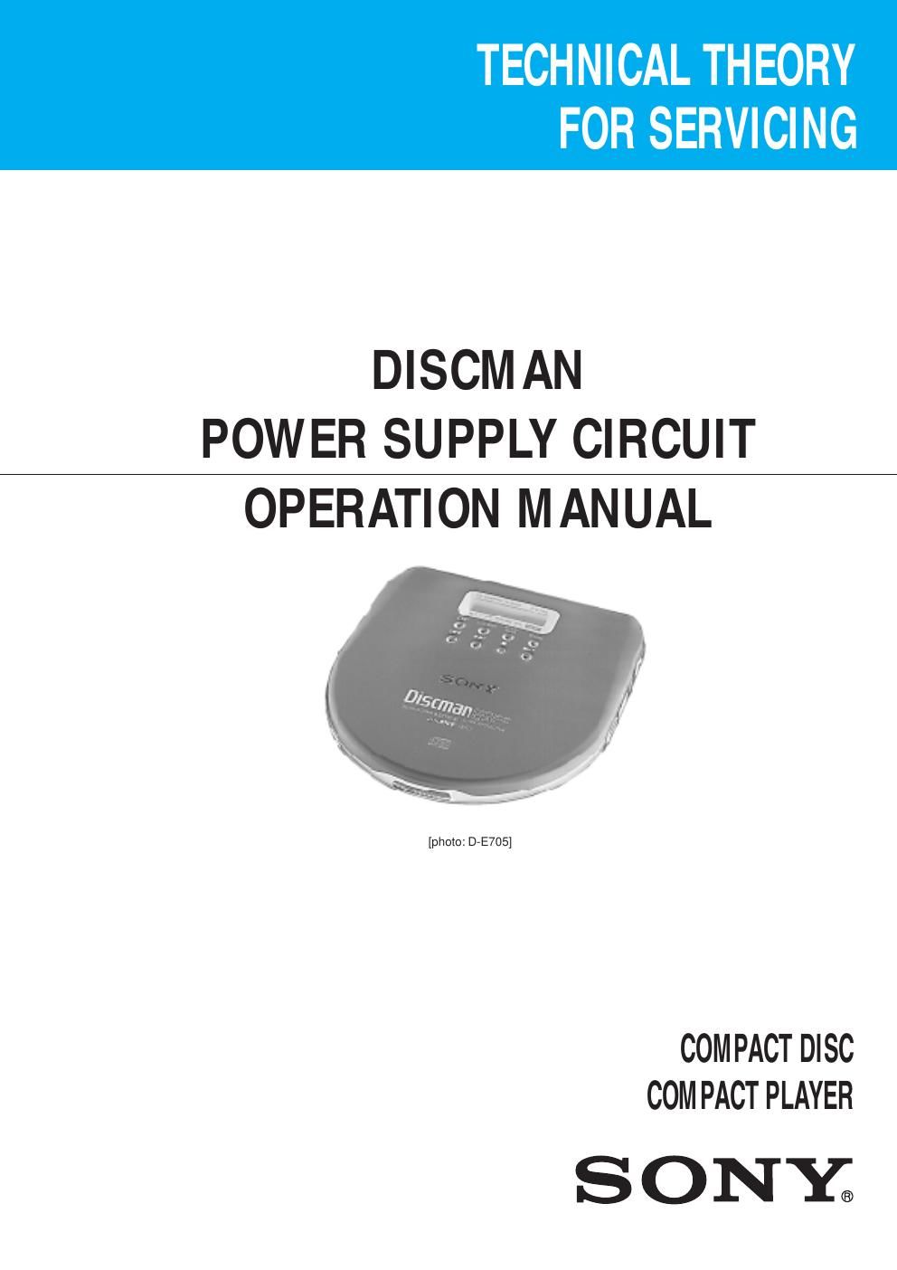 sony discman theory