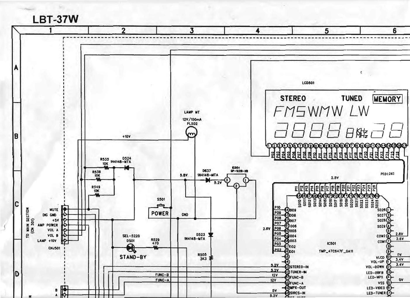 sony lbt 37w