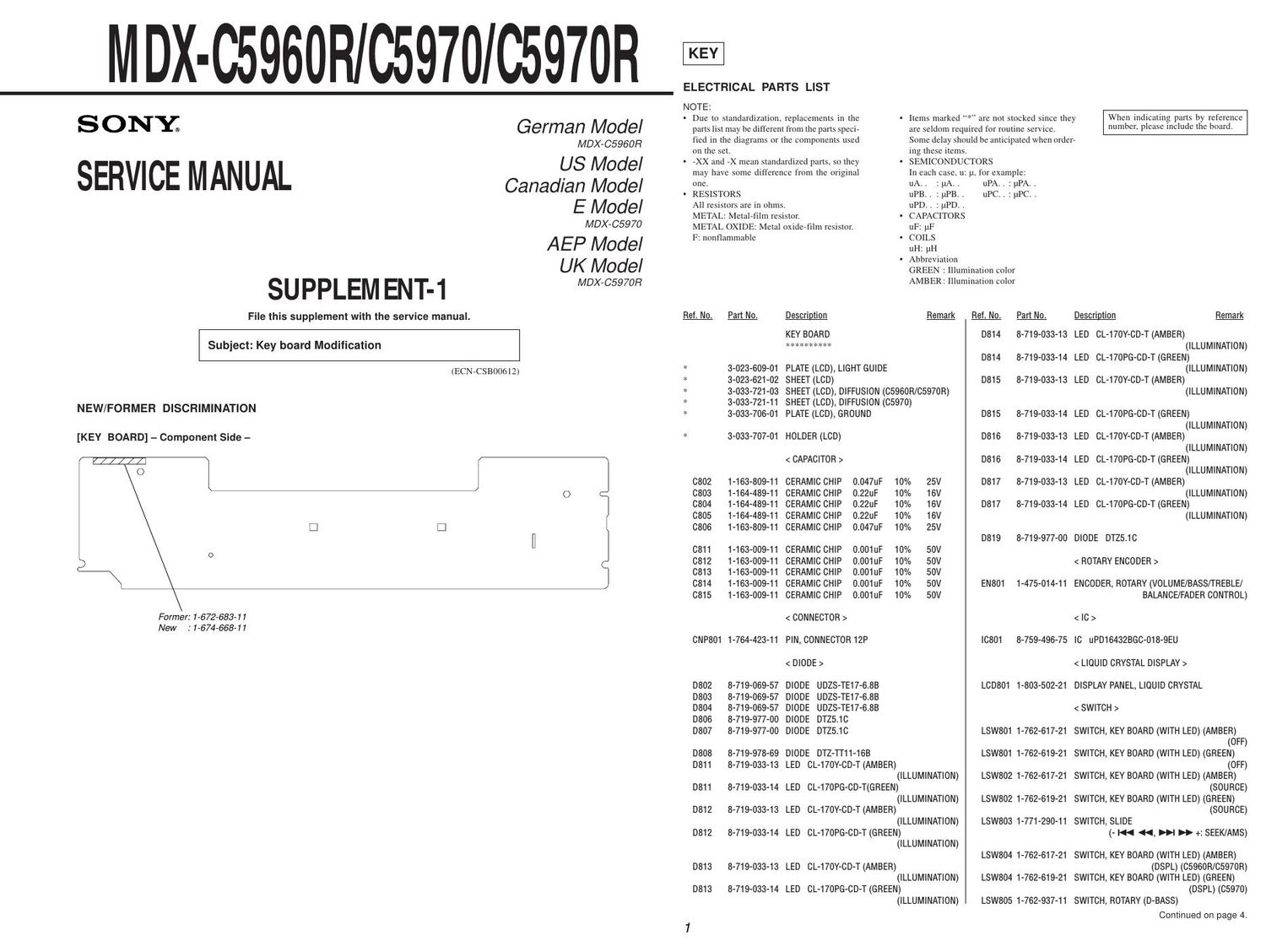 sony mdx c 5960 r service manual