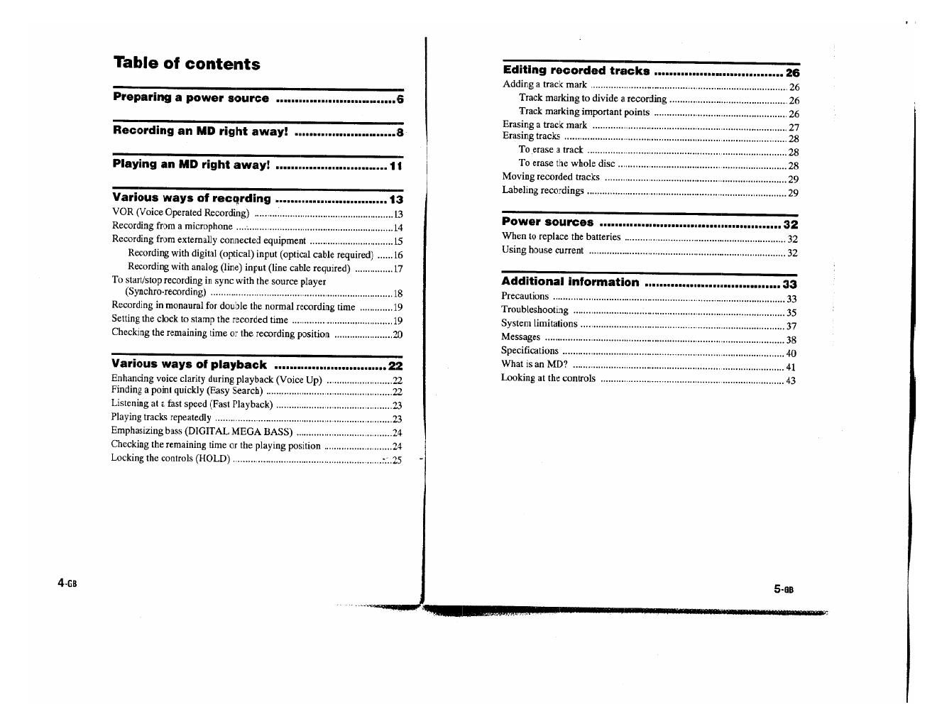 sony mz b 50 service manual